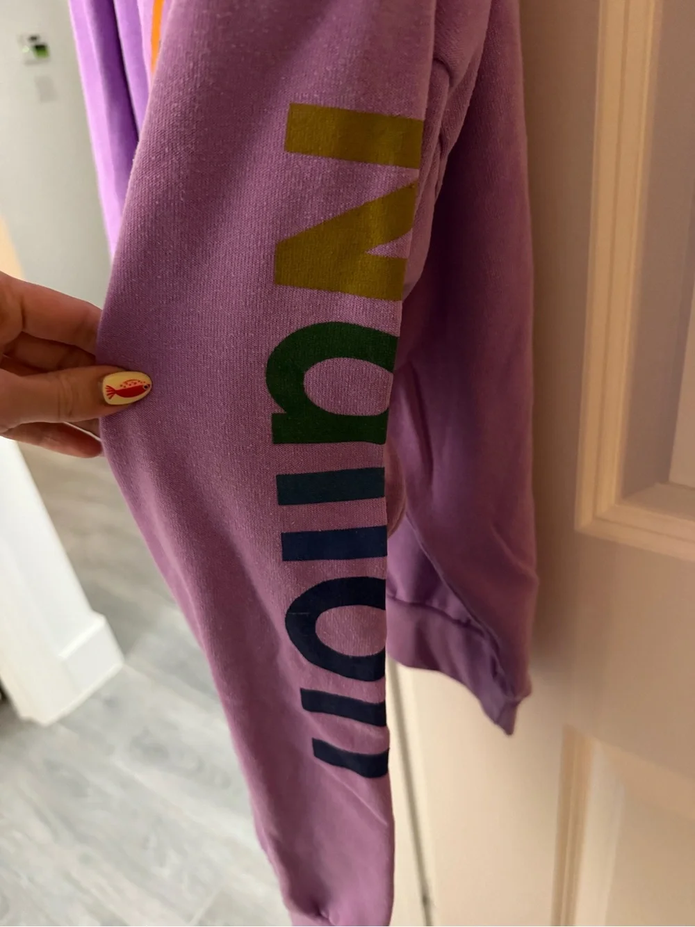 Aviator Nation Purple Sweatshirt - Picture 5 of 7